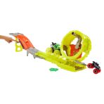Hot Wheels Monster Trucks Power Smashers Charge & Chase Challenge Track Set - Image 3