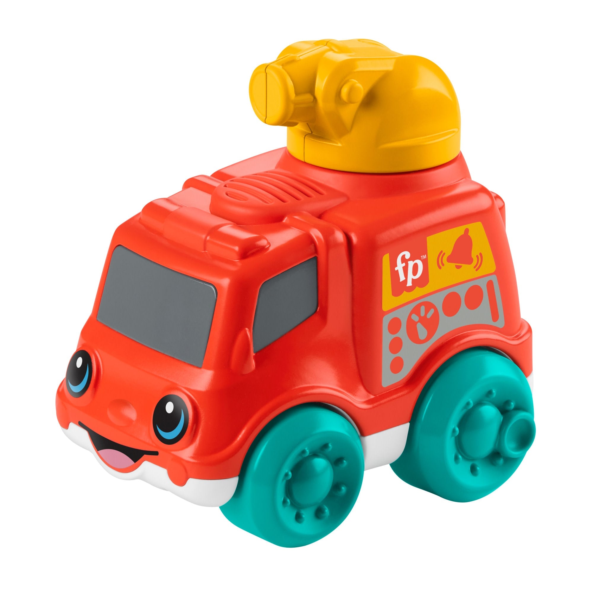 xdsdqi82hqcqhjdockak_60dd5c16-1f49-4e25-8b60-1e26df5e2769 Fisher-Price Chime & Ride Fire Truck Push-Along Toy Vehicle For Infants With Fine Motor Activities - Image 1