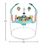 Fisher-Price Colorful Corners Jumperoo Baby Activity Center With Lights Music And Sounds - Image 6