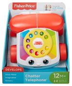 Fisher-Price Chatter Telephone Baby And Toddler Pull Toy Phone With Rotary Dial - Image 6