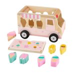 Fisher-Price Wooden Ice Cream Shape Sorter Set - Image 4