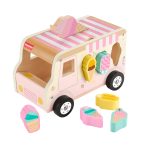 Fisher-Price Wooden Ice Cream Shape Sorter Set - Image 3
