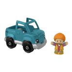 Fisher-Price Little People Pick-Up Truck Toy & Figure Set For Toddlers, 2 Pieces