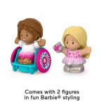 Fisher-Price Little People Barbie Party Figure Pack, 2 Characters For Toddlers - Image 4
