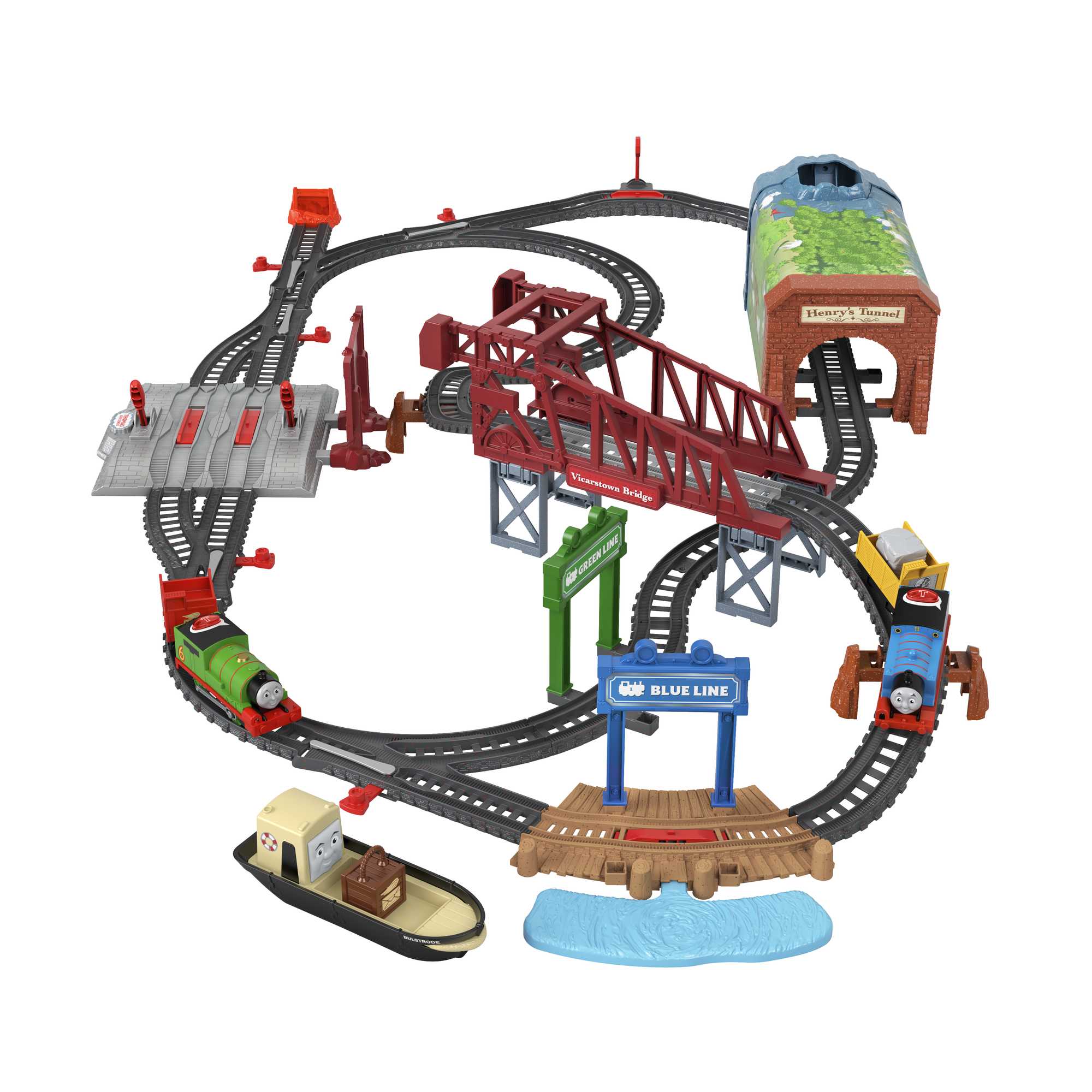 yhtohko9svf6oeldr5q8 Fisher-Price Thomas & Friends Talking Thomas & Percy Train Set - Image 1