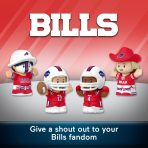 Little People Collector Buffalo Bills Officially Licensed NFL Special Edition Figure Set, Series 2 - Image 3
