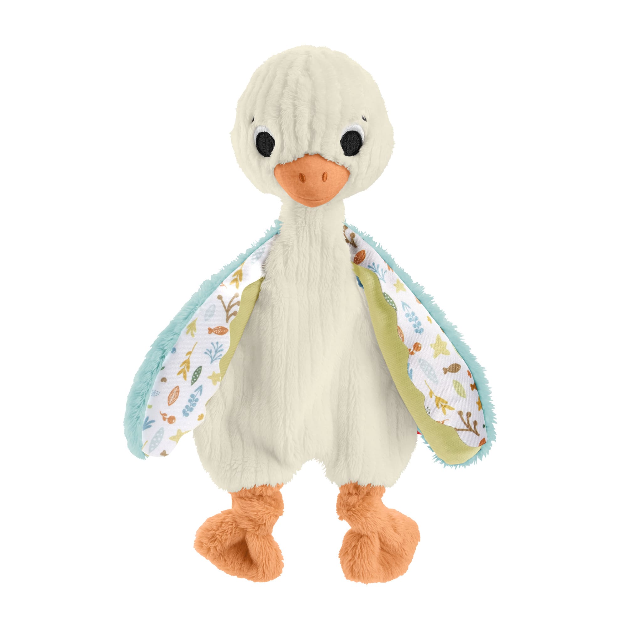 yjkp3gulmbmcnelbkib9_38a4118d-098c-46a6-b85f-3ef3c3a07821 Fisher Price Snuggle Up Goose Baby Sensory Toy, Plush Toy With Jingles For Newborns - Image 1