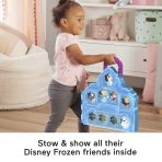 Disney Frozen Castle Playset With 9 Fisher-Price Little People Figures, Carry Along Castle Case - Image 3