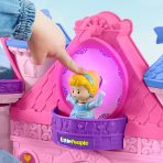 Princesses Disney-Coffret Pour Tout-Petits Little People-Château Lumières Magiques et Danse Avec 2 Figurines - Image 3