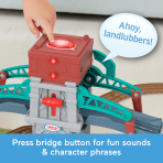Thomas & Friends Talking Bulstrode & Which-Way Bridge Toy Train Set With Sounds & Percy Engine - Image 3