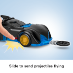 Imaginext DC Super Friends Shake & Spin Batmobile And Batman Figure Set, 4 Pieces - Image 3