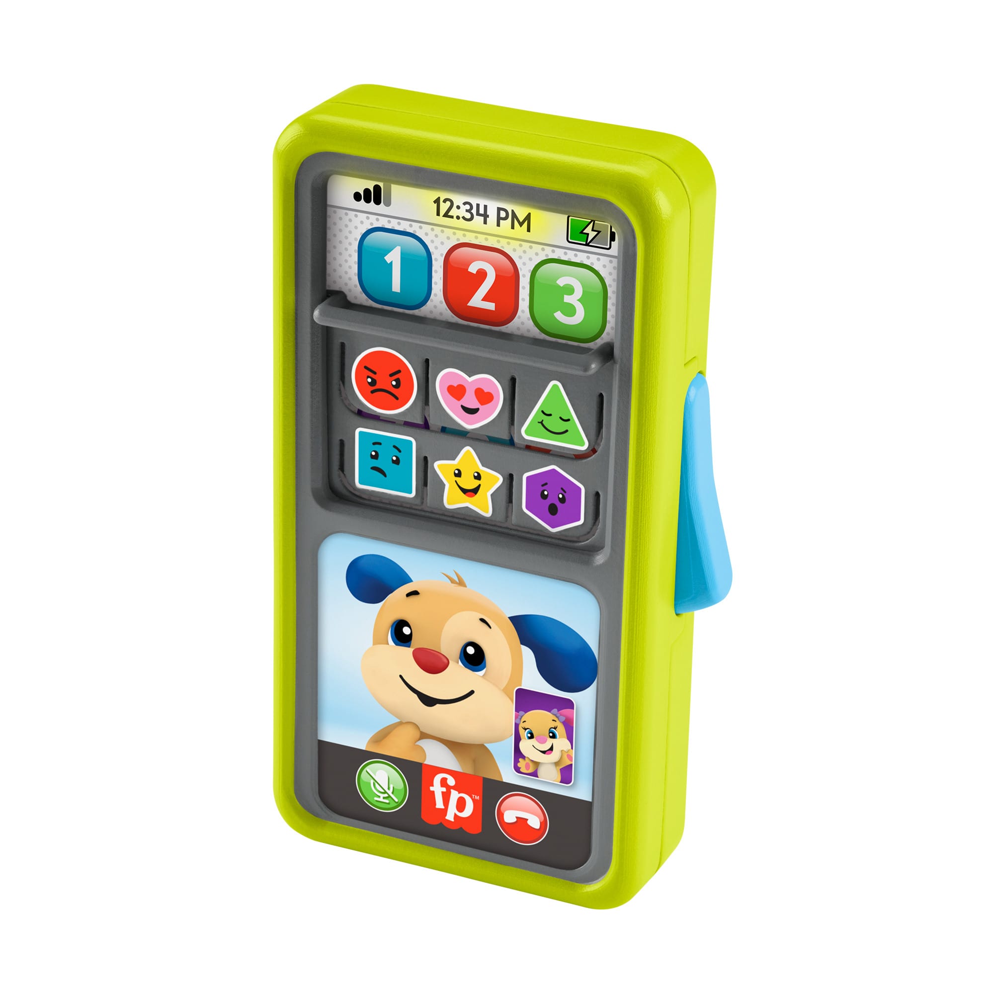 zcpgvywrpw2zkemht9dl Fisher-Price Laugh & Learn 2-In-1 Slide To Learn Smartphone Musical Toy For Baby & Toddler - Image 1