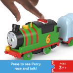 Thomas & Friends Talking Percy Toy Train, Motorized Engine With Phrases & Sounds - Image 2