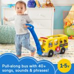 Fisher-Price Little People Big Yellow School Bus & Community Heroes Figures, Musical Toddler Toy - Image 2