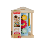 Fisher-Price Wooden Activity Triangle, 3-Sided Fine Motor Toy For Baby, 1 Wood Piece - Image 6