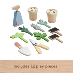 Fisher-Price Wooden Herb Garden And Tools Pretend Playset For Preschool Kids, 12 Wood Pieces - Image 5