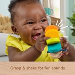 Fisher-Price Wooden Clacker Caterpillar Developmental Activity Rattle Toy For Baby, 1 Wood Piece - Image 4