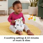 Fisher Price Calming Vibes Puppy Soother Portable Sound Machine Plush Toy For Newborns - Image 3